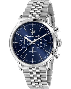 Maserati Chronograph Metal Band Watch - Gray