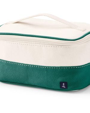 Lands' End Canvas Cosmetic Case - Green