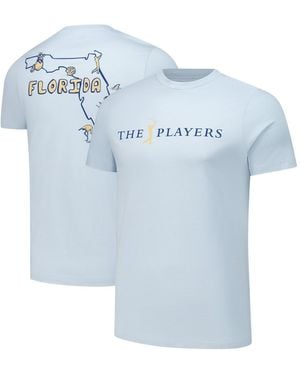 Flomotion And The Players Florida Outline T-shirt - Blue
