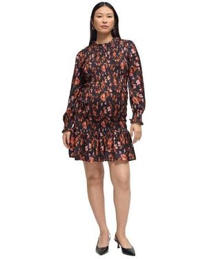 Ingrid & Isabel Ingrid + Isabel Maternity Ingrid + Isabel Smocked Occasion Short Dress - Red
