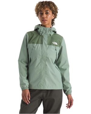 The North Face Antora Hooded Rain Jacket - Green