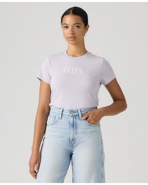 Levi's Perfect Graphic Logo Cotton T-shirt - White