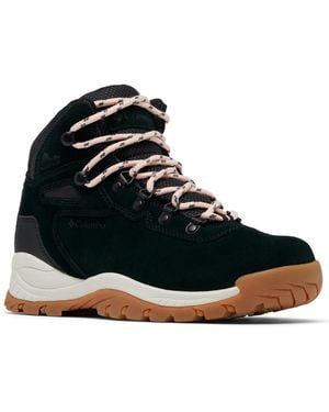 Columbia Newton Ridge Plus Amped Waterproof Hiking Booties - Black
