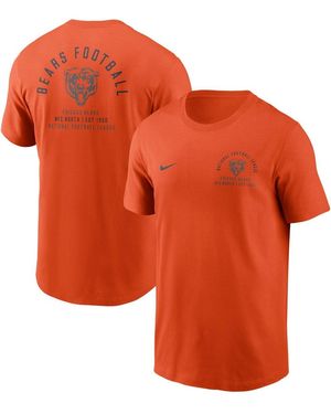 Nike Cincinnati Bengals Split Logo T-shirt - Orange