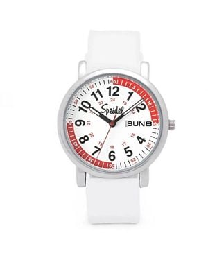 Speidel Scrub 30 Version 2 Pulsometer Watch - White