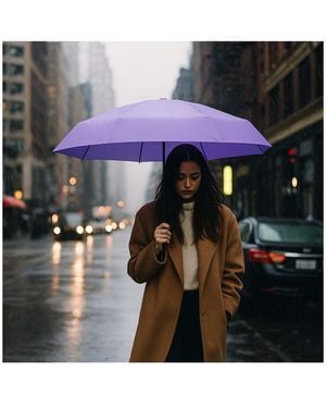 Seamless Outdoors Umbrella With Carry Case - Purple