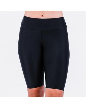 Calypsa Long Bike Swim Shorts - Blue