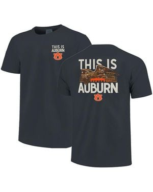 Image One And Auburn Tigers Hyper Local This Is War Eagle T-shirt - Blue