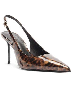 SCHUTZ SHOES Paola Pointed Toe Pumps - Metallic