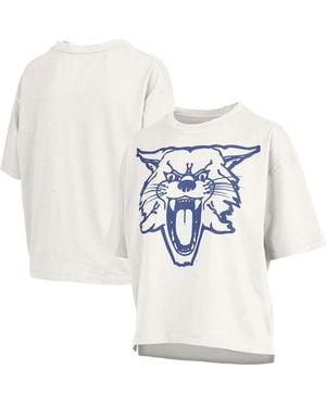 Pressbox Kentucky Wildcats Big Canvas Puff Castillo Motley Slub T-shirt - White