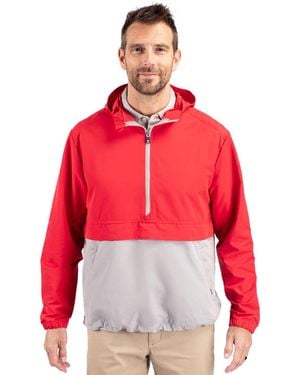 Cutter & Buck Charter Eco Recycled Anorak Jacket - Red