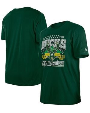 KTZ Milwaukee Bucks Sport Classics T-shirt - Green