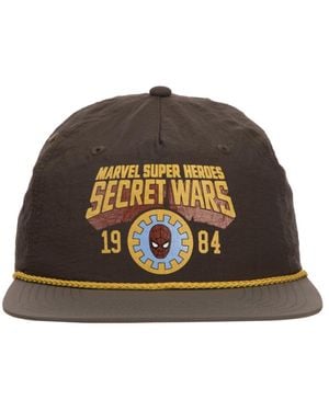 Marvel Secret Wars Spider-man 1984 Green Retro Baseball Hat - Multicolor