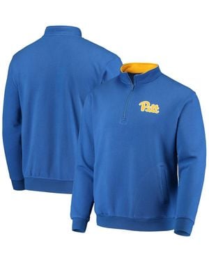 Colosseum Athletics Pitt Panthers Tortugas Logo Quarter-zip Jacket - Blue