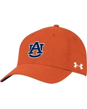 Under Armour Auburn Tigers Cool Switch Air Vent Adjustable Hat - Orange