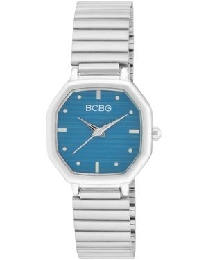 BCBGMAXAZRIA Quartz Round Stainless Steel Watch 26mm - Blue