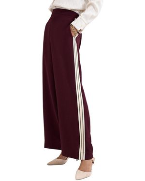 Phase Eight Skye Stripe Wide-leg Pants - Purple