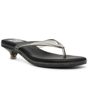 Dolce Vita Cicely Jelly Vinyl Thong Flip Sandals - Gray