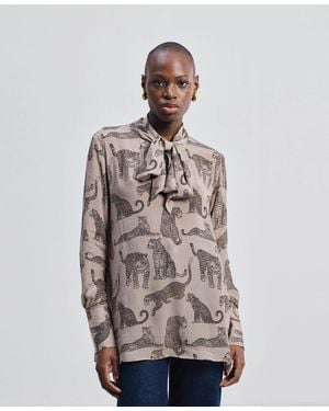 REISTOR Relaxed-fit Top - Brown