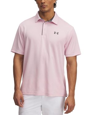 Under Armour Tech Polo T-shirt - Pink