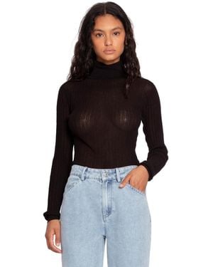 Belle & Bloom Brooklyn Knitted Turtleneck - Black