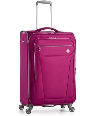Revo 21" Carry On Expandable Spinner Suitcase - Pink