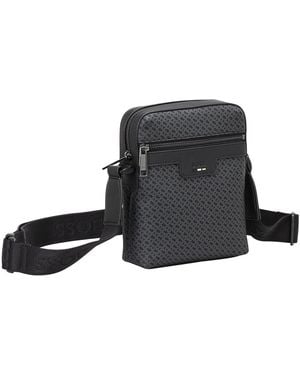 BOSS Ray Zip-top Crossbody Bag - Black