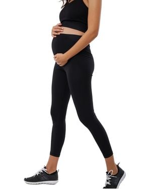Ingrid & Isabel Ingrid + Isabel Maternity Foldover legging - Black