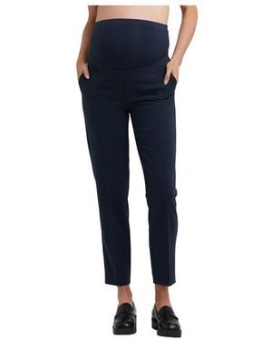 Ripe Maternity Maternity Ripe Alexa Classic Crop Pant - Blue