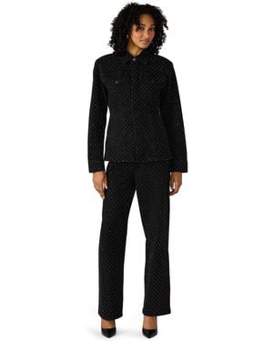 Steve Madden Parc Long Sleeves Hourglass Blazer - Black
