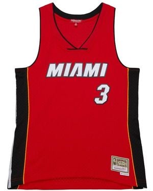 Mitchell & Ness Dwyane Wade Miami Heat 2005/06 Hardwood Classics Swingman Jersey - Red
