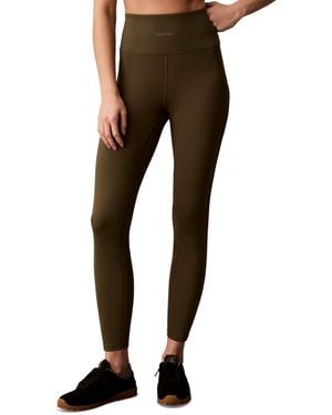 Calvin Klein Icon Sport High-waisted 7/8 leggings - Brown