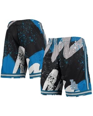 Mitchell & Ness Los Angeles Dodgers Hyper Hoops Shorts - Blue