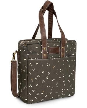 Maika Commuter Tote - Brown
