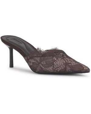 INC International Concepts Belena High Heel Mules - Brown