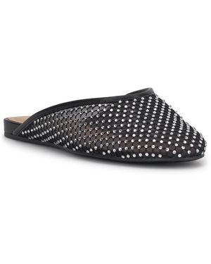 INC International Concepts Akemi Mesh Mules - Black