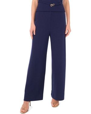 Vince Camuto Pull-on Wide Leg Pants - Blue