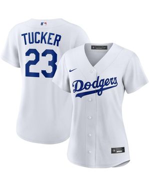 Nike Kyle Tucker Los Angeles Dodgers Home Replica Jersey - White