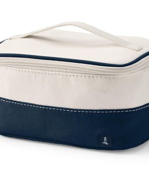 Lands' End Canvas Cosmetic Case - Blue