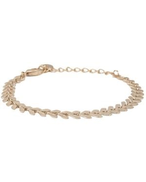 Bearfruit Jewelry Elara Chevron Link Bracelet Dainty Trendy Statement - White