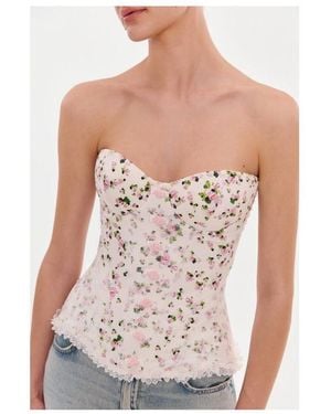 Milla Romantic Corset - White