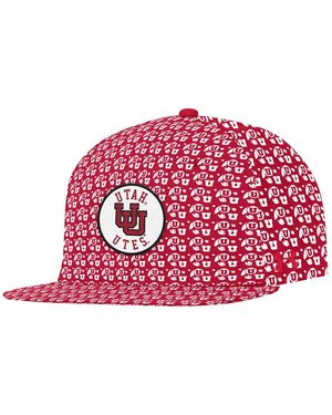Under Armour Utah Utes Gameday Armourfuse Snapback Hat - Red