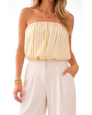 Bishop + Young Bishop + Young Bishop + Young Serene Bubble Stripes Top - Multicolor
