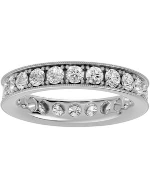 Macy's Diamond Round-cut Full Eternity Anniversary Ring (2 Ct. T.w. - Metallic