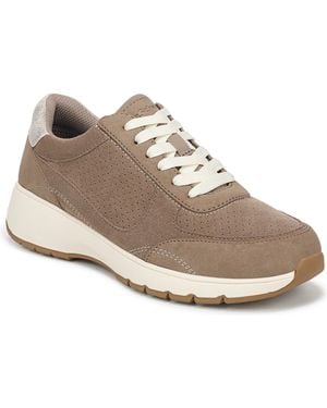 Dr. Scholls New Energy Round Toe Low Top Walking Sneakers - Natural