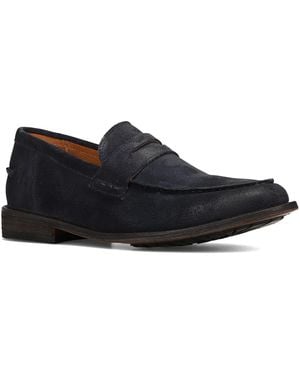 Frye Tyler Flex Penny Slip-on Loafers - Black