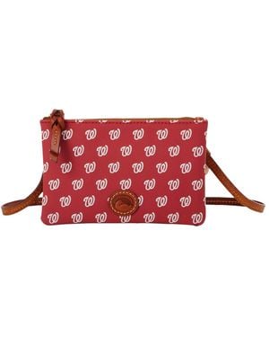 Dooney & Bourke Dooney Bourke Washington Nationals Top Zip Crossbody Purse - Red