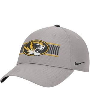 Nike Missouri Tigers Ripstop Dri-fit Adjustable Hat - Gray