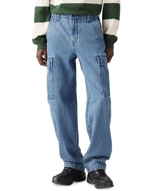 Levi's Xx Straight Leg Cargo Pants - Blue