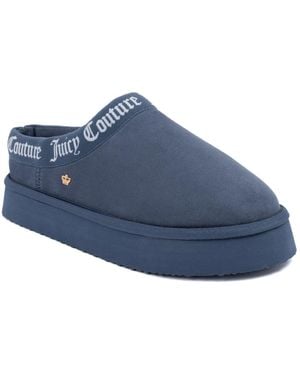 Juicy Couture Oney Closed Toe Slippers - Blue